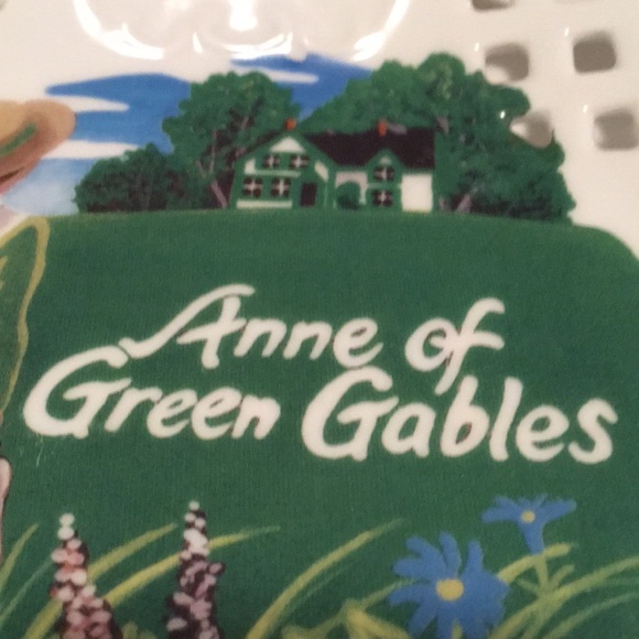 Anne of green gables plate hand decorated - Picture 8 of 8